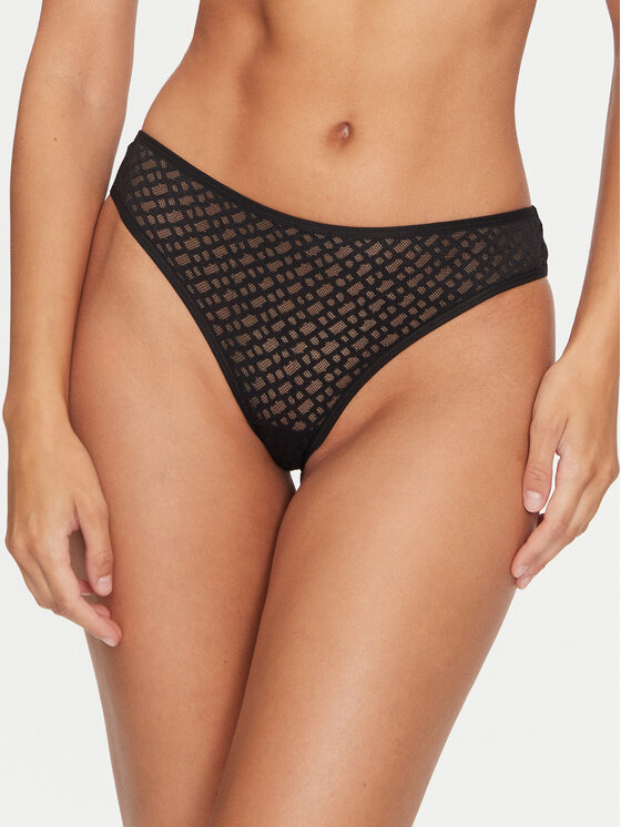 BOSS Klasikinės kelnaitės · Juoda