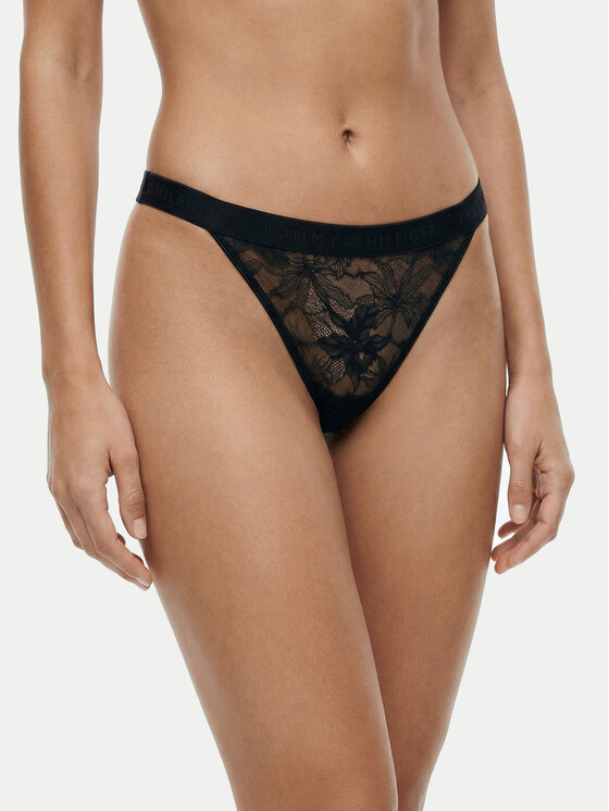 Tommy Hilfiger Siaurikės · Juoda