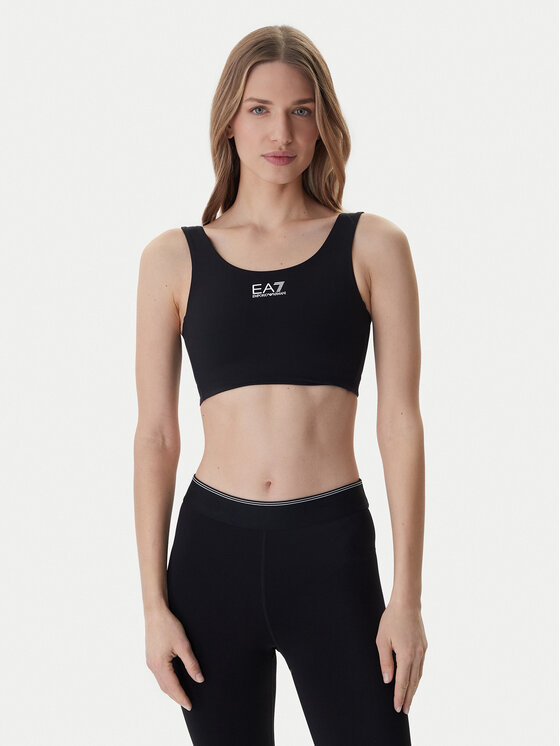 EA7 Emporio Armani Sportinė liemenėlė · Juoda