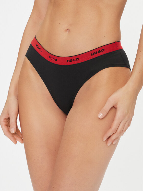 HUGO Klasikinės kelnaitės · Juoda