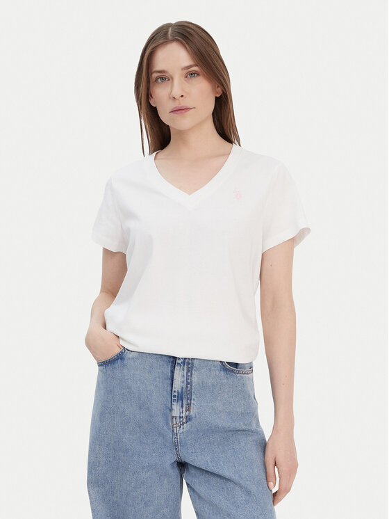 U.S. Polo Assn. Marškinėliai · Balta