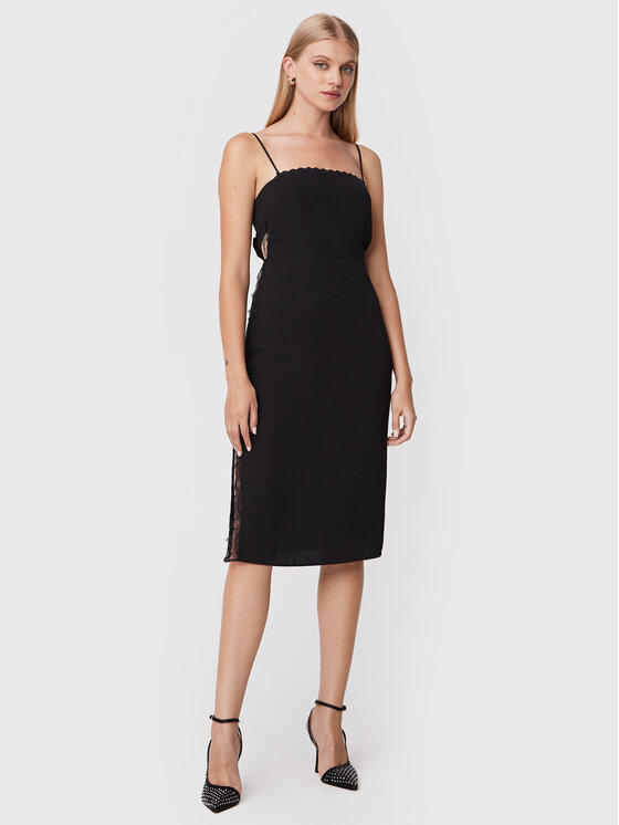 PINKO Kokteilinė suknelė · Juoda · Midi