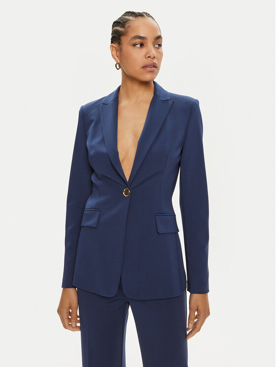 PINKO Švarkas · Tamsiai mėlyna · Regular Fit