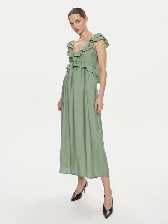 Kodas SUN15 Vero Moda Vasarinė suknelė · Žalia · Maksi