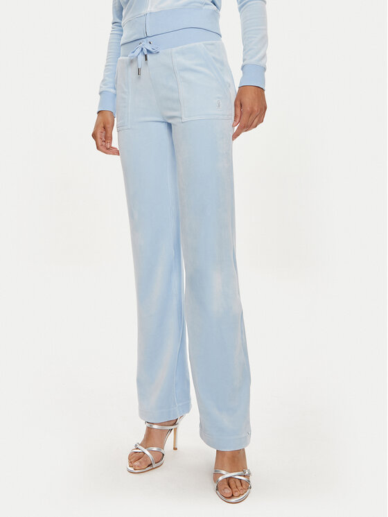 Juicy Couture Sportinės kelnės · Mėlyna · Regular Fit