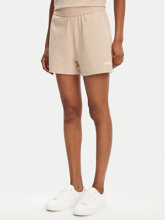 HUGO Sportiniai šortai · Smėlio