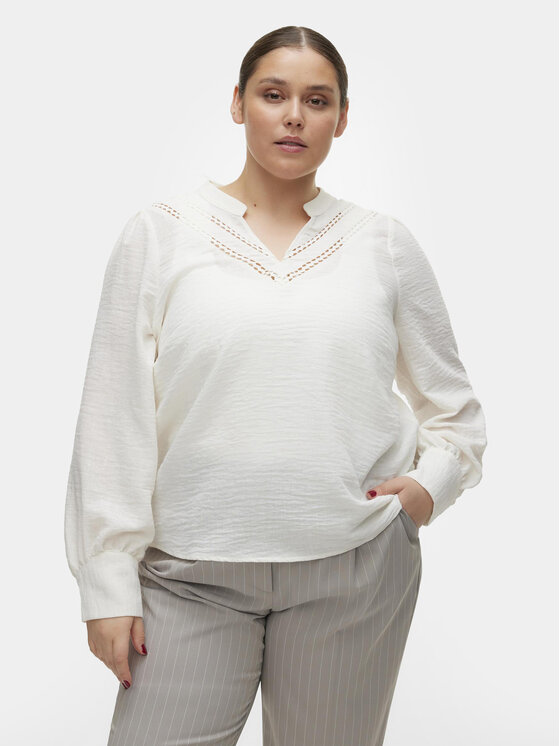 Vero Moda Curve Palaidinė · Balta