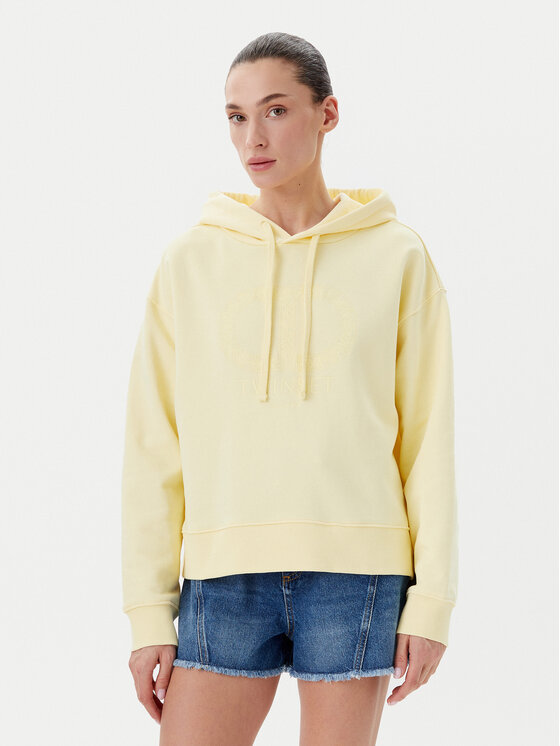 TWINSET Džemperis · Geltona · Regular Fit