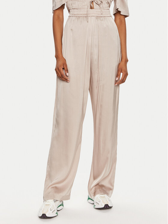 Munthe Medžiaginės kelnės · Smėlio · Relaxed Fit