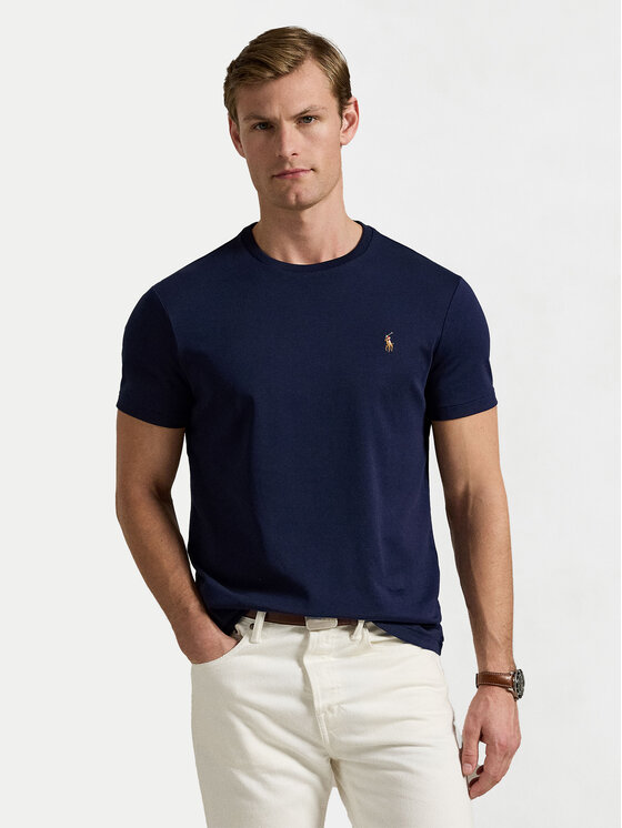 Polo Ralph Lauren Marškinėliai · Tamsiai mėlyna