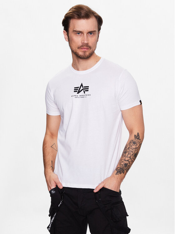 Alpha Industries Marškinėliai · Balta