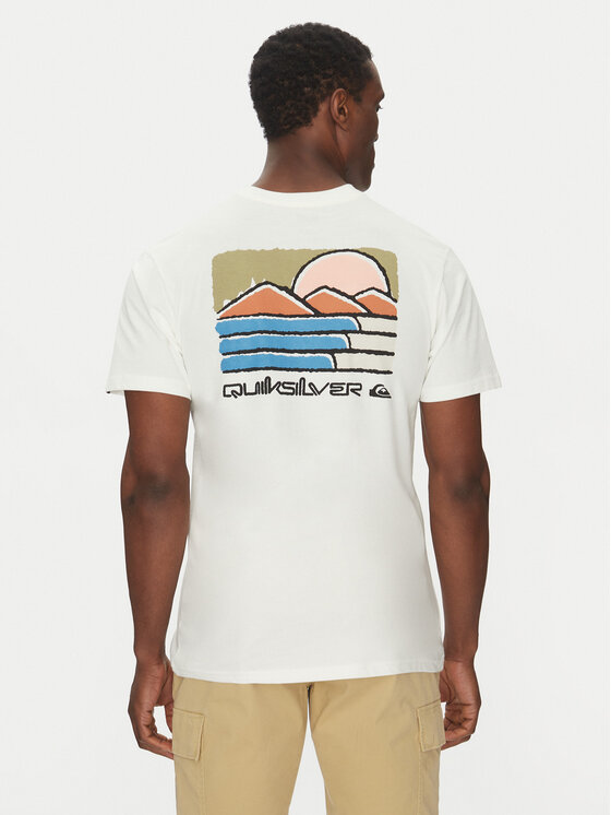 Kodas 20MAY Quiksilver Marškinėliai · Écru
