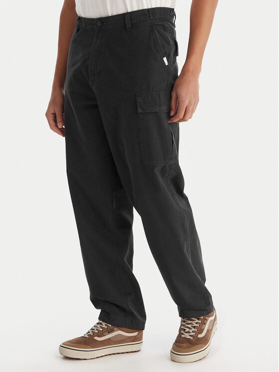 Kodas 20MAY Element Cargo stiliaus kelnės · Juoda · Relaxed Fit