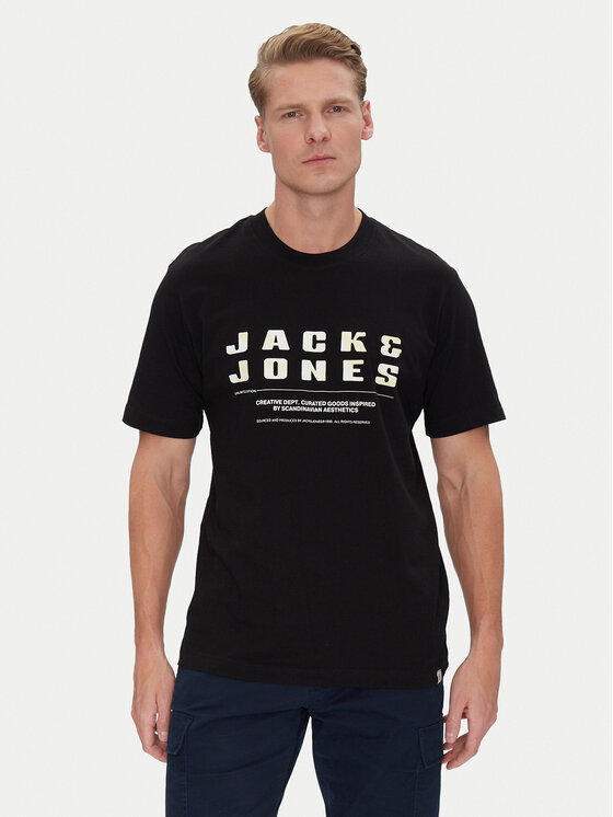 Jack & Jones Marškinėliai · Juoda