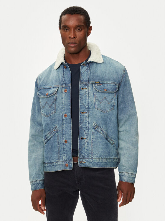 Wrangler Džinsinė striukė · Mėlyna