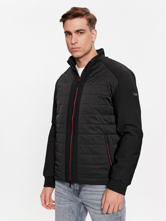 Guess Demisezoninė striukė · Juoda