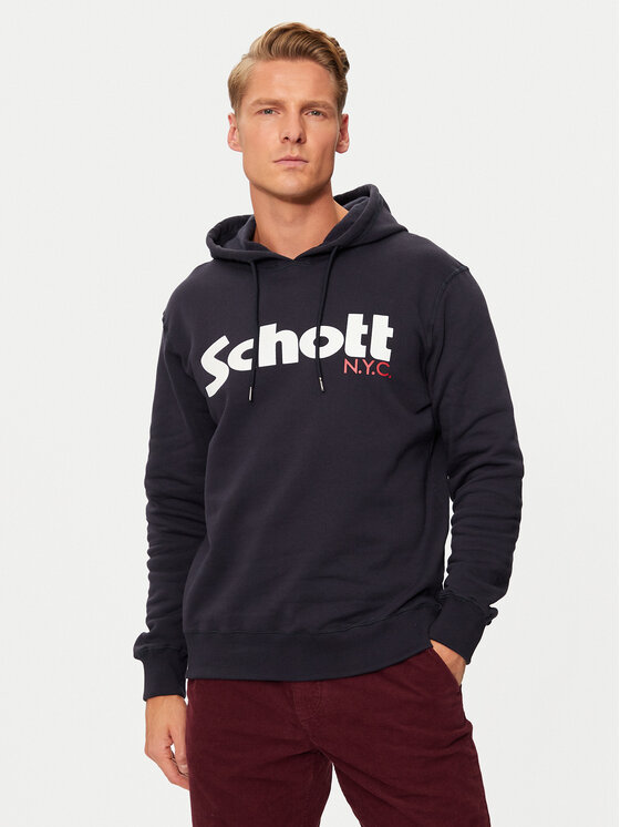 Schott NYC Džemperis · Tamsiai mėlyna
