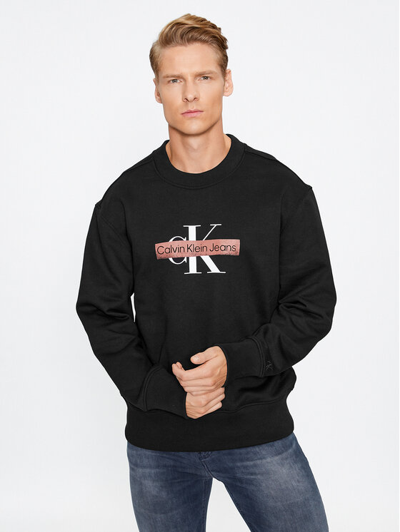 Calvin Klein Jeans Džemperis · Juoda