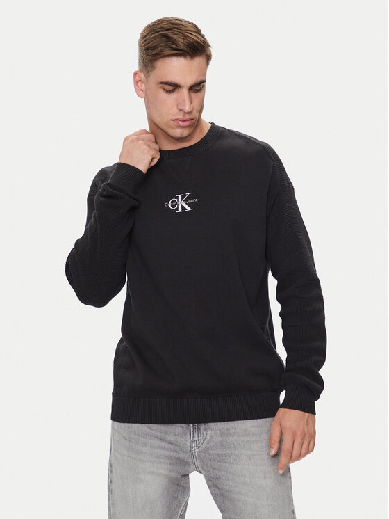 Calvin Klein Jeans Megztinis · Juoda