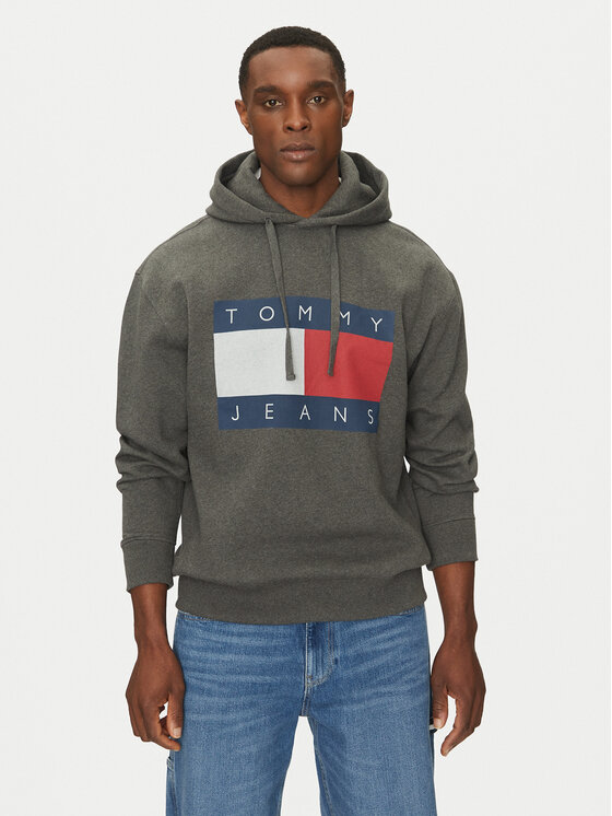 Tommy Jeans Džemperis · Pilka