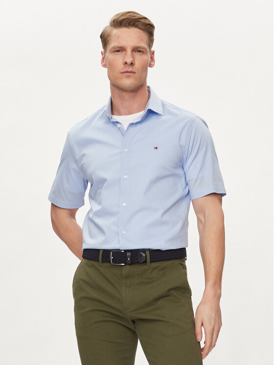 Tommy Hilfiger Marškiniai · Žydra · Regular Fit