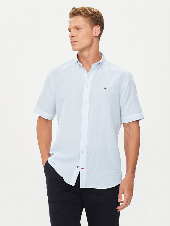 Tommy Hilfiger Marškiniai · Žydra · Regular Fit