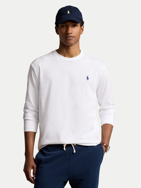 Kodas 20MAY Polo Ralph Lauren Marškinėliai ilgomis rankovėmis · Balta
