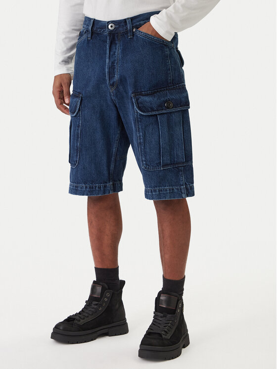 Kodas 20MAY G-Star Raw Džinsiniai šortai · Tamsiai mėlyna