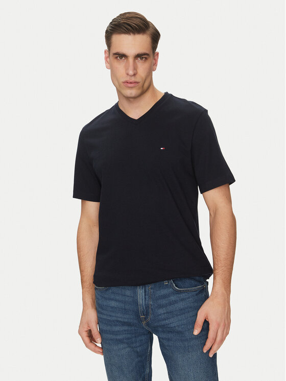 Tommy Hilfiger Marškinėliai · Tamsiai mėlyna