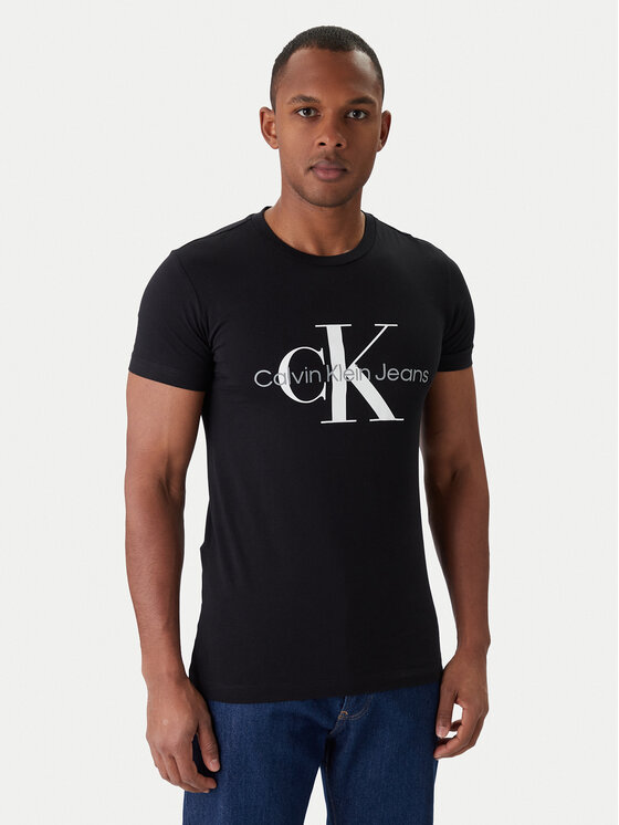 Calvin Klein Jeans Marškinėliai · Juoda