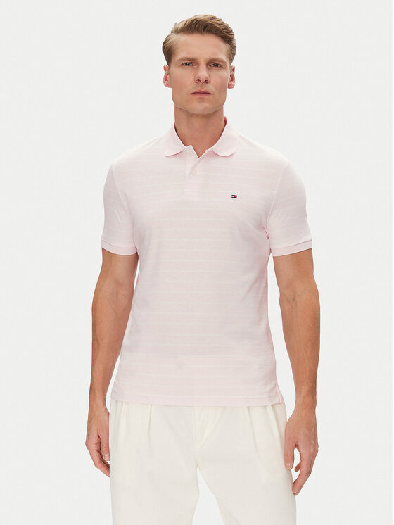 Tommy Hilfiger Polo marškinėliai · Rožinė