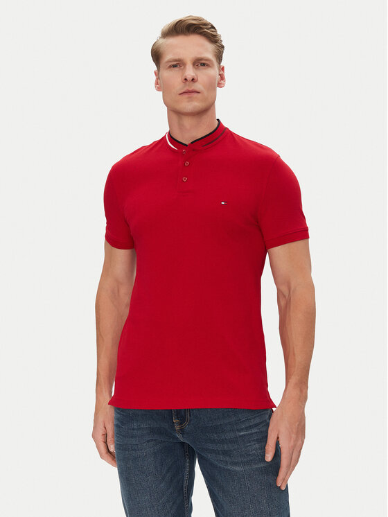 Tommy Hilfiger Polo marškinėliai · Raudona