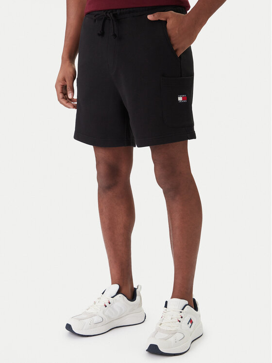 Kodas 20MAY Tommy Jeans Sportiniai šortai · Juoda