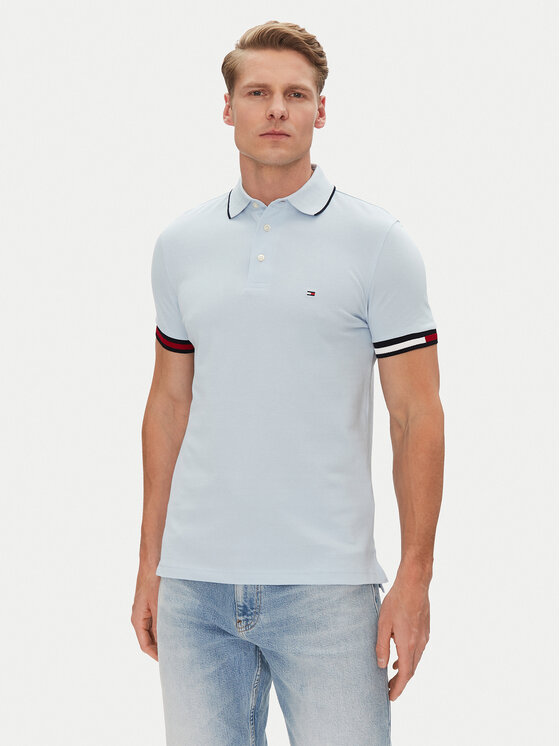 Tommy Hilfiger Polo marškinėliai · Žydra