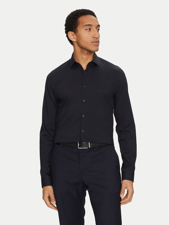 Kodas SUN15 Calvin Klein Marškiniai · Tamsiai mėlyna · Regular Fit