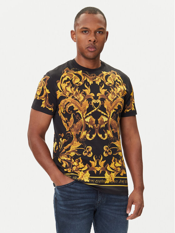 Kodas 20MAY Versace Jeans Couture Marškinėliai · Juoda
