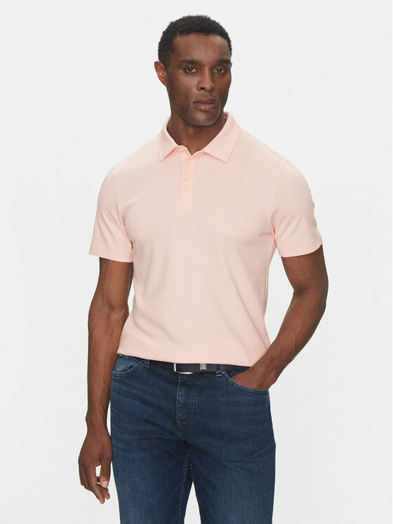 BOSS Polo marškinėliai · Rožinė