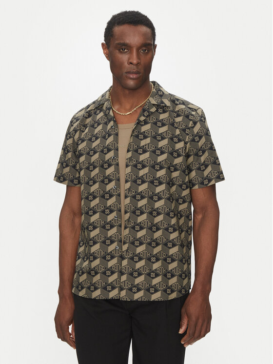 Kodas 20MAY HUGO Marškiniai · Juoda · Relaxed Fit