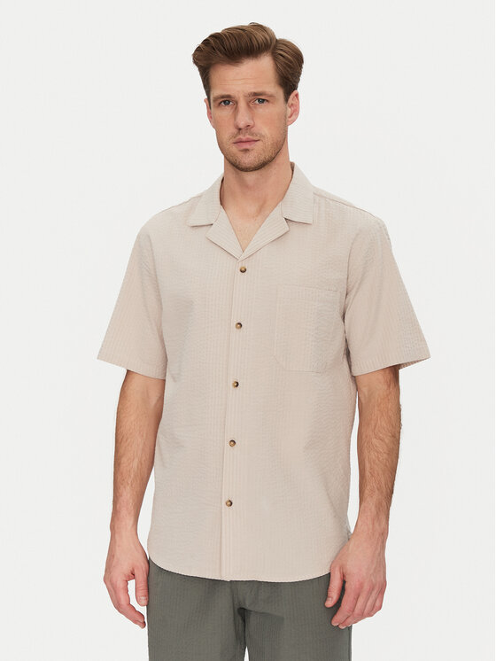 Only & Sons Marškiniai · Smėlio · Relaxed Fit