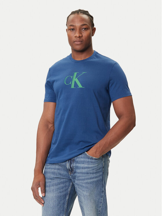 Calvin Klein Jeans Marškinėliai · Mėlyna