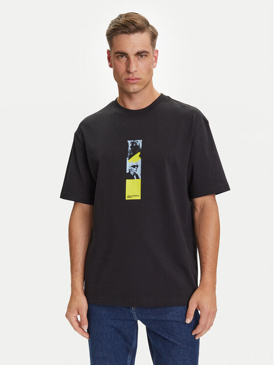 Kodas 20MAY Karl Lagerfeld Jeans Marškinėliai · Juoda