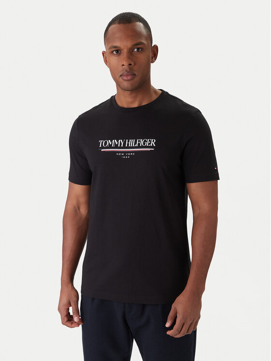 Tommy Hilfiger Marškinėliai · Juoda