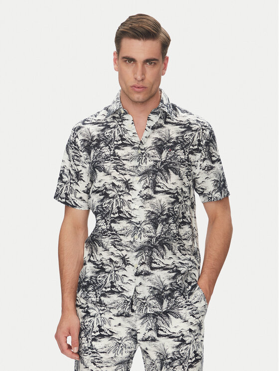 Tommy Hilfiger Marškiniai · Tamsiai mėlyna · Regular Fit