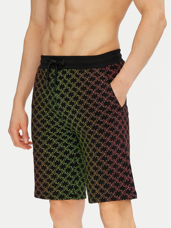 Kodas 20MAY KARL LAGERFELD Sportiniai šortai · Juoda