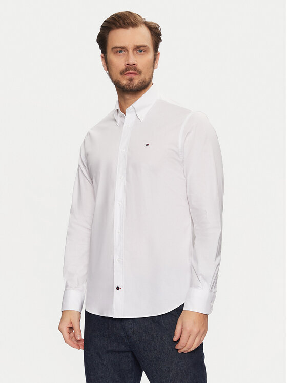 Tommy Hilfiger Marškiniai · Balta · Regular Fit