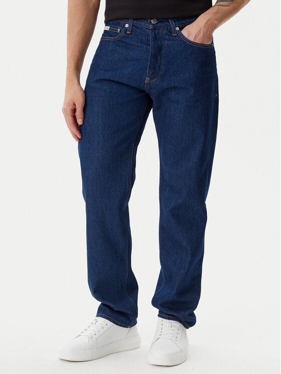 Calvin Klein Jeans Džinsai · Tamsiai mėlyna · Regular Fit