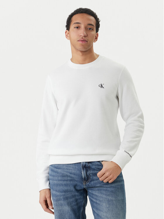 Calvin Klein Jeans Džemperis · Balta