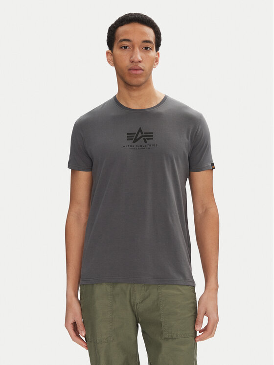 Alpha Industries Marškinėliai · Juoda