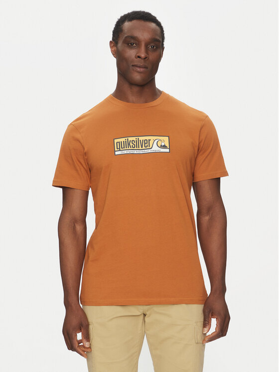 Kodas SUN15 Quiksilver Marškinėliai · Ruda