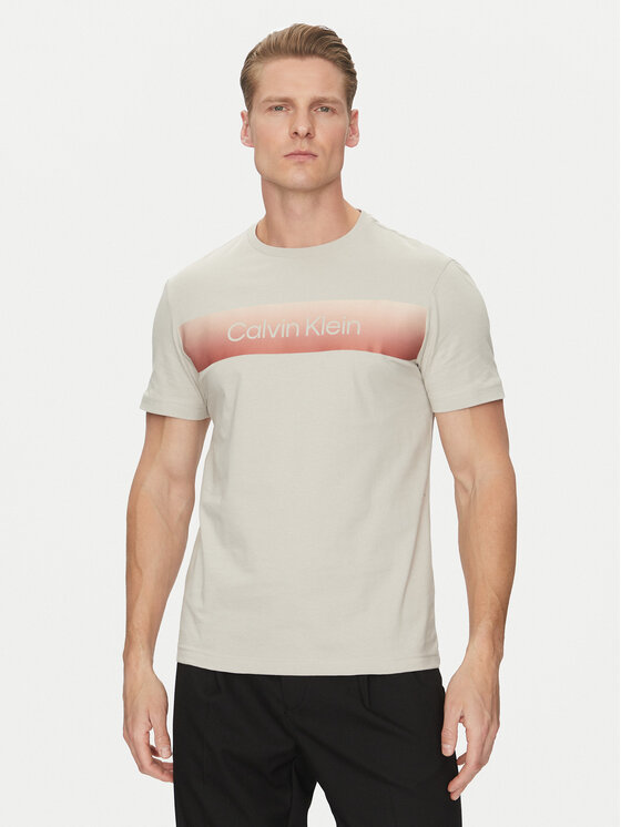 Calvin Klein Marškinėliai · Pilka